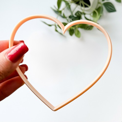 Heart clay cutter large - cutter.,