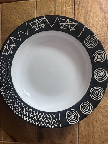 Habitat scraffito 22cm - dish,