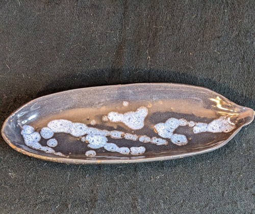 Vintage studio pottery dish - vintage,