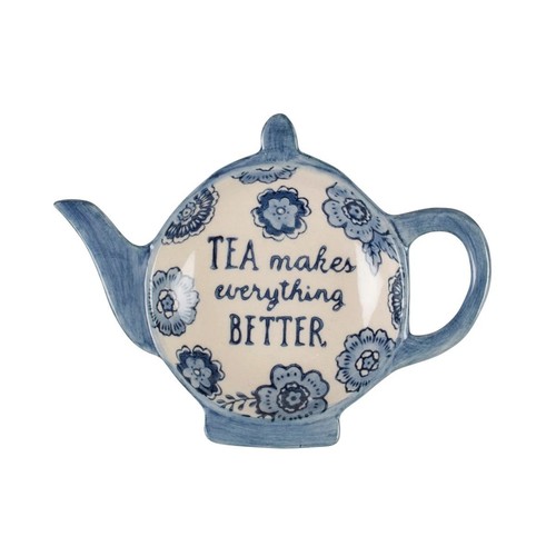 Blue willow floral tea - blue, bag