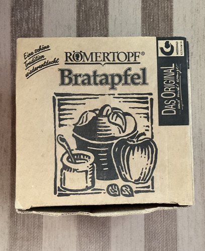 Römertopf bratapfel baked - römertopf,