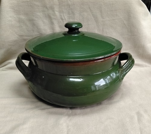 Vulcania large green glazed - vulcania,