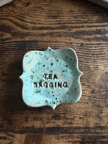 Funny handmade clay trinket - funny,