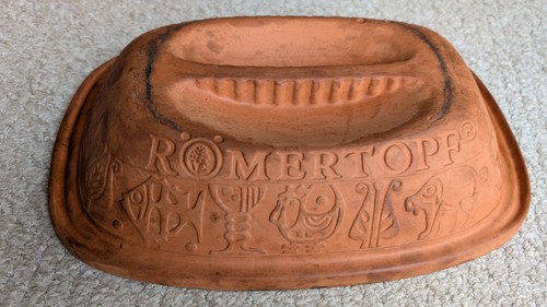 Vintage römertopf terracotta - vintage,