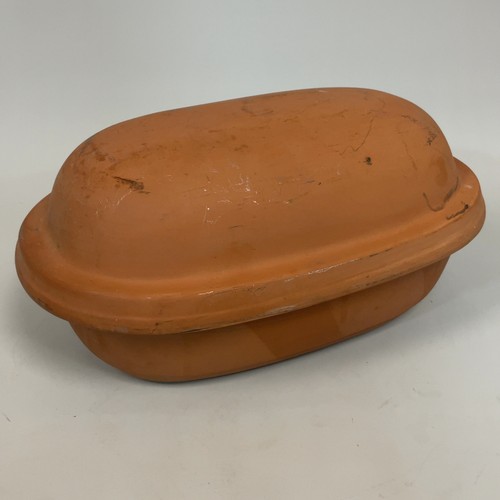 Vintage terracotta clay baker - vintage,