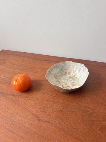Studio pottery brutalist bowl - pottery,